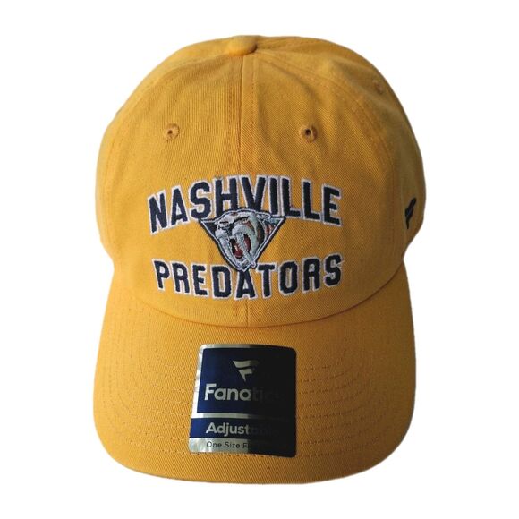 New Fanatics Nashville Predators NHL Authentic Pro Adjustable Hat Mens OSFM - Picture 1 of 8